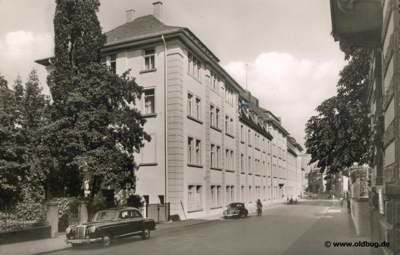 Saale Sanatorium in Bad Kissingen, Ende 50er, Anfang 60er Jahre